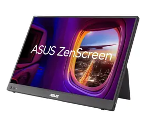16" Asus ZenScreen MB16FC schwarz / Tragbarer Monitor / IPS / WUXGA / 75 Hz / USB-C / Mini-HDMI