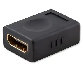Savio CL-111 HDMI - HDMI-Adapter FF schwarz / Adapter / Gerade / Stecker-Stecker-Kupplung