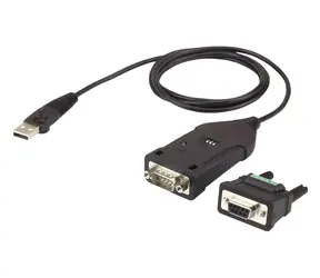 Aten USB-zu-RS422/RS485-Konverter, schwarz / DB-9 / 1,2 m