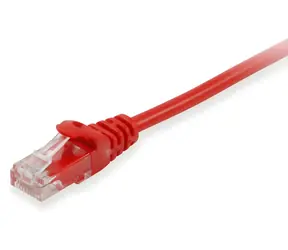 Equip mit Cat6a U/UTP rotem Patchkabel / RJ-45 / 5 m / 500 MHz / PoE+