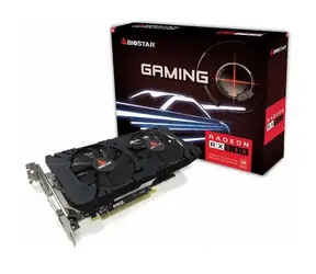 Biostar Radeon RX 580 8GB VA5815RQ82 / Grafikkarte / 1284 MHz / 8 GB GDDR5 / 256 Bit / TV-Tuner / HDMI + 2x DP