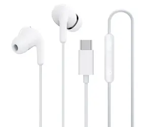 XIAOMI Type-C Ohrhörer M2413E1 weiß / Kopfhörer mit Mikrofon / USB-C / 1,25 m