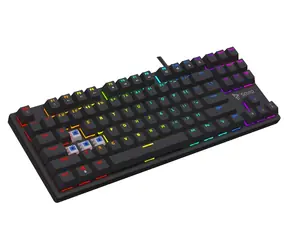 Savio Tempest X2 Outemu Blau Schwarz / Gaming-Tastatur / RGB / kabelgebunden
