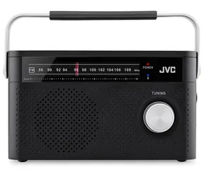 JVC RA-E315B schwarz / Tragbares Radio / FM / Bluetooth / 5 W