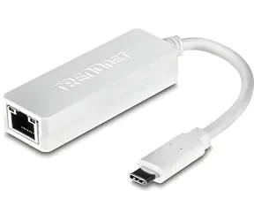 Trendnet TUC-ETG schwarz / Netzwerkadapter / USB-C / RJ-45 / Gigabit-Ethernet