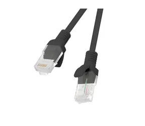 Lanberg UTP CAT5e 5m schwarz / Patchkabel / RJ45-RJ45
