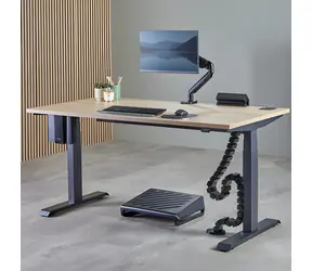 Fellowes Thin Client Halterung für unter den Schreibtisch, schwarz / Halterung / Breite verstellbar / Tragkraft 15 kg