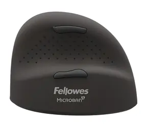 Fellowes Breyta Plus+ L für Rechtshänder, schwarz / Ergonomische kabellose Maus / Bluetooth / USB-C / 2400 DPI