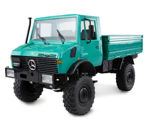 AMEWI RC-Auto Mercedes-Benz Unimog Advanced 4WD grün / 1:12 / RTR / 2,4 GHz / LED-Beleuchtung