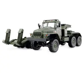 AMEWI RC Militär-LKW Ural B36 grün / 1:16 / 6WD / RTR / 2,4 GHz / mit niedriger Ladefläche
