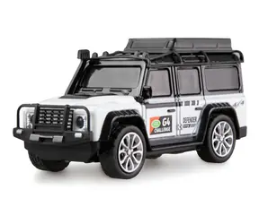 AMEWI RC-Auto, Druckguss, weiß / 1:64 / RTR / 2,4 GHz / LED-Beleuchtung / ab 6 Jahren