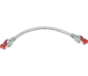 EFB Cat6a S/FTP grau / Patchkabel / RJ-45 / 0,15 m / LSZH