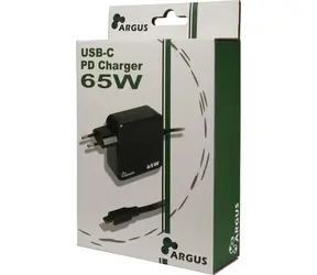 Inter-tech PD-2065 schwarz / Ladegerät / USB-C / 65 W / PD