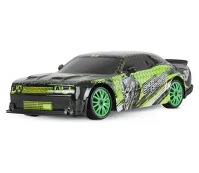 AMEWI RC-Car Drift Sport Muscle Car grün / 1:24 / Allradantrieb / RTR / 2,4 GHz / 500 mAh Li- ION / 15 km/h / ab 6 Jahren