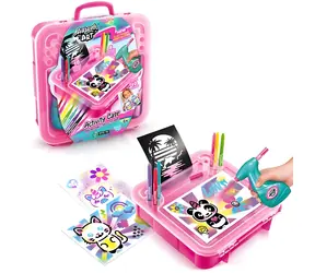CANAL TOYS Kreatives Airbrush-Kunst-Aktivitätsset / ab 6 Jahren / 2x AA-Batterien (nicht enthalten)