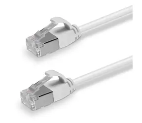 Lindy Cat.6A U/FTP Ultra Slim 1 m grau / Patchkabel / RJ-45 / LSZH / O 3,6 mm