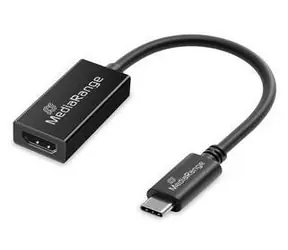 MediaRange / USB-C-zu-HDMI-Adapter / Full HD 1920×1080 / 60 Hz / 20 cm Kabel
