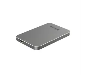 RealPower PB-5000 MAG grau / MagSafe Powerbank / 5000 mAh / Kabelloses Laden 15 W / USB-C