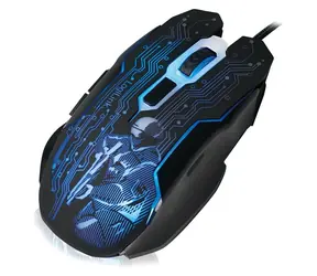 LogiLink ID0137 schwarz / Gaming-Maus / optisch / 2400 DPI / 6 Tasten / USB