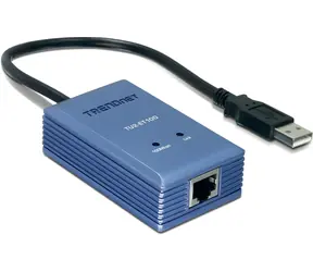 Trendnet TU2-ET100 weiß / USB-LAN-Adapter / Fast Ethernet 100 Mbit/s / USB 2.0 / RJ-45