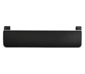 Contour Handgelenkauflage Balance schwarz / Handgelenkauflage / Veganes Leder / 109 x 390 x 20 mm