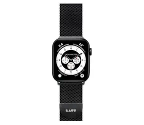 LAUT Steel LOOP Armband für Apple Watch, schwarz / Armband / Edelstahl