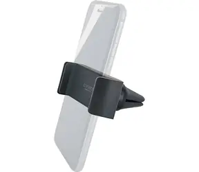 Schwaiger Universal-Handyhalterung für Lüftungsgitter, schwarz / Handyhalterung / 360° drehbar / Breite 6-9 cm