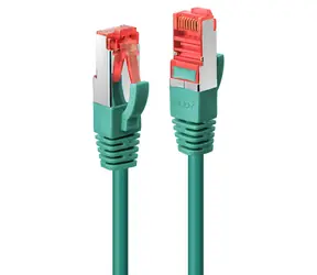 Lindy Cat6 S/FTP 0,3 m grün / Patchkabel / RJ-45 / 250 MHz