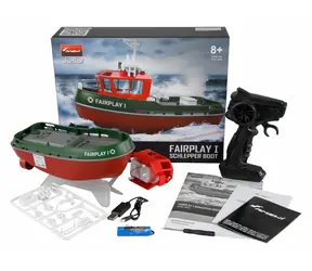 AMEWI RC-Schlepper Fairplay I grün / 1:72 / RTR / 2,4 GHz / Länge 225 mm