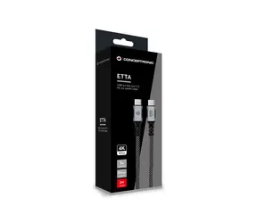 Conceptronic USB-C - USB-C schwarz / Kabel / USB 3.2 Gen 2x2 / PD 100W / 20 Gbit/s / 2 m