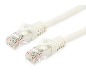 Equip Cat6a U/UTP 15 m weiß / Patchkabel / RJ-45 / LSZH / PoE+ / 500 MHz