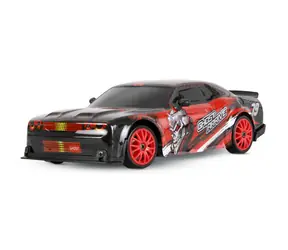 AMEWI RC-Car Drift Sport Muscle Car rot / 1:24 / Allradantrieb / RTR / 2,4 GHz / 500 mAh Li- ION / 15 km/h / ab 6 Jahren