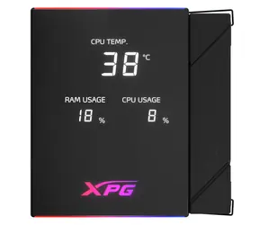 ADATA XPG Maestro PLUS 62DA schwarz / CPU-Kühler / Luft / 120 mm ARGB / 4 Heatpipes / AM3, AM4, AM5, LGA1700