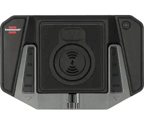Brennenstuhl WCP 20W schwarz, grau / Kabelloses Ladegerät / Qi / Handyhalterung / USB-C-Kabel