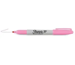 Sharpie Fine Pink / Permanentmarker / Rundspitze F / 12 Stück