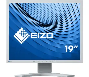 19" Eizo S1934H-GY grauer Monitor / IPS / 1280x1024 / DVI / DisplayPort / VGA / Pivot