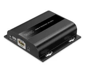 Digitus HDMI IP-Receiver schwarz / Receiver / 4K/60Hz / HDMI 2.0 / Cat6 / IR