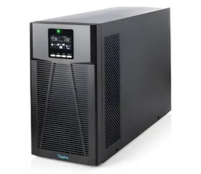 Digitus USV 2000VA/2000W Tower Online / USV-Notstromversorgung / Doppelwandler / Reine Sinuswelle / 8x IEC C13 / LCD
