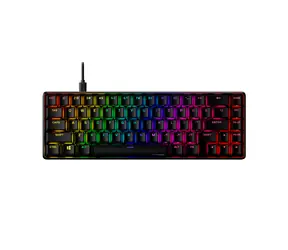 HyperX Alloy Origins 65 schwarz / Gaming-Tastatur / mechanisch / HyperX Red / US / RGB / USB-C