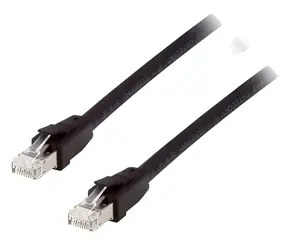 Equip schwarz / Patchkabel / S/FTP / 2x RJ-45 / 3 m / 40GBase-T / LSZH