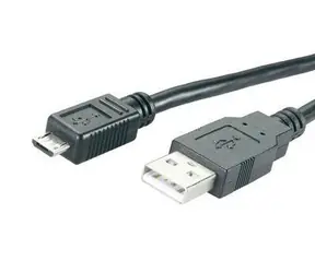 MediaRange schwarz / Daten- und Ladekabel / USB-A - Micro-USB / 1,2 m / USB 2.0