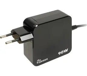 Inter-tech PD-2090 schwarz / Ladegerät / USB-C / 90 W / PD / Quick Charge 3.0