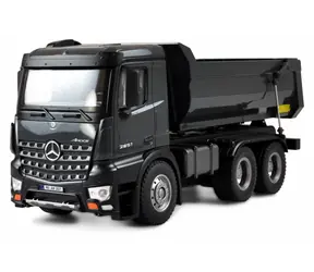 AMEWI Mercedes Arocs Kipper, dunkelgrau / RTR / Allradantrieb / 2,4 GHz / 2000 mAh Li- ION 7,4 V / Alter: ab 14 Jahren