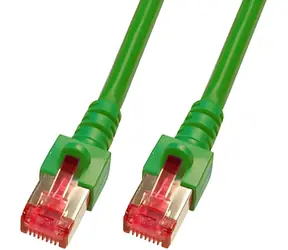 EFB Cat.6 S/FTP 1,5 m grün / Patchkabel / RJ-45 / LSZH