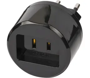 Brennenstuhl Reiseadapter US schwarz / Reiseadapter / 2,5 A / 250 V