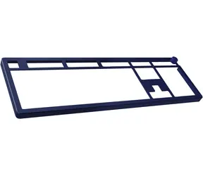 HyperX Alloy Rise Deckplatte marineblau / Tastatur-Deckplatte / kompatibel mit HyperX Alloy Rise