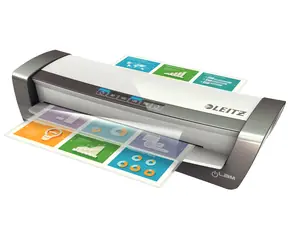 Leitz Office Pro A3 silber / Laminiergerät / A3 / 4 Walzen / Touch-Bedienung / 800 mm/min