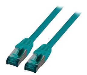 EFB Patchkabel Cat6A S/FTP grün / Patchkabel / RJ-45 / 1,5 m / 10-Gigabit-Ethernet / LSZH