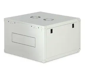 Digitus Dynamic 7U 19" Wandschrank schwarz / Wandschrank / Tiefe 60 cm / Glastür / Tragfähigkeit 60 kg / IP20