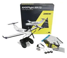 AMEWI RC-Flugzeug AMXFlight AM-12 / 45 cm Spannweite / 6 Kanäle / RTF / 2,4 GHz / ab 14 Jahren